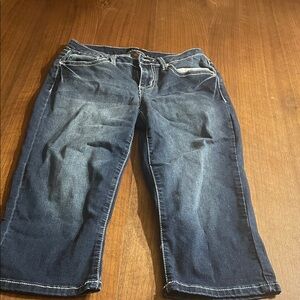 Earl Jeans Dark Blue Cropped Women's Jeans